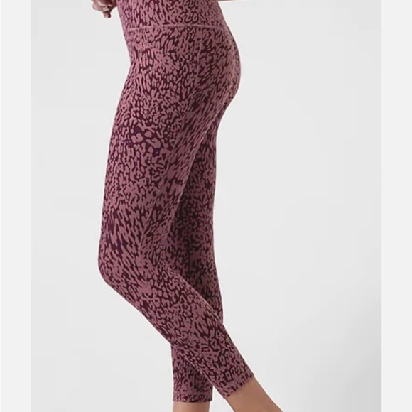 Athleta Salutation Stash Pocket II Printed7/8 Tight Legging Women’s 3X Plus - Picture 3 of 11